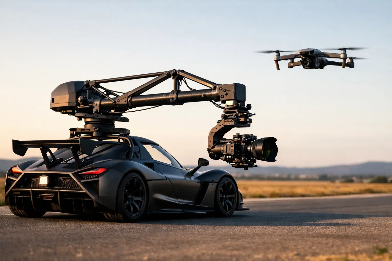 Camera car Motocrane Radical : quel rendu ?