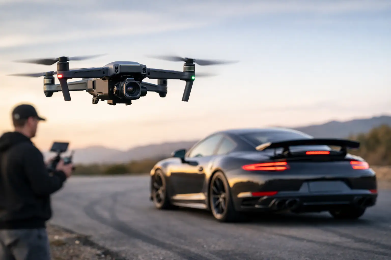 Drone pour tournage automobile: ce qu’il faut prévoir