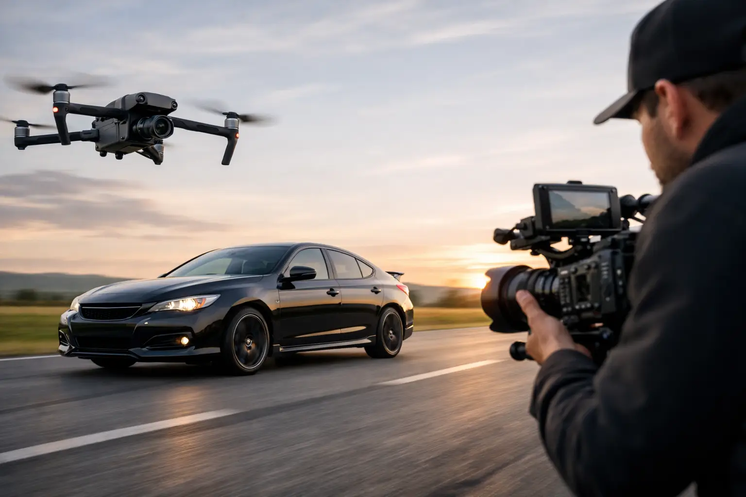 Filmer une voiture en mouvement sans tricher