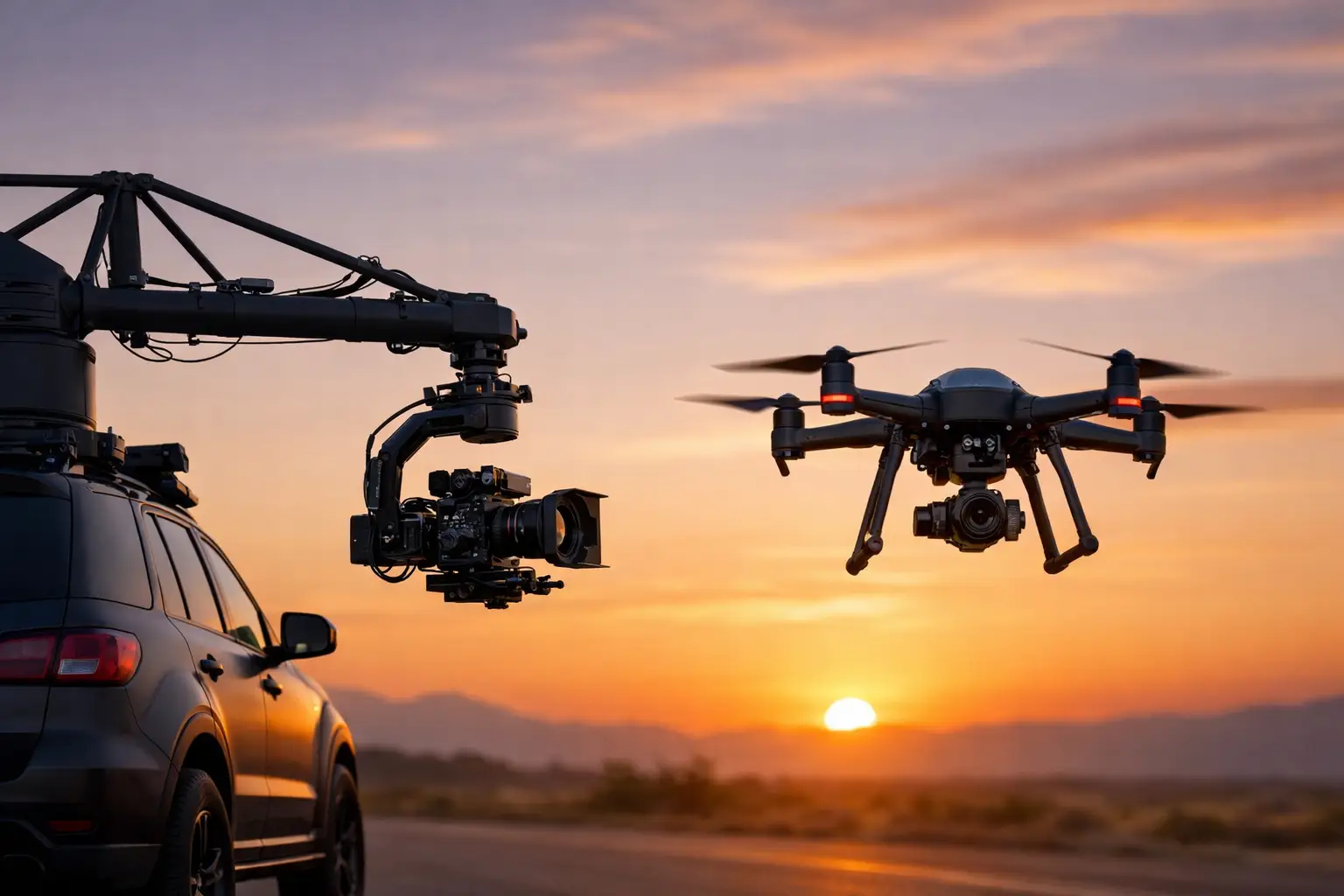 Motocrane Radical ou drone : que choisir ?