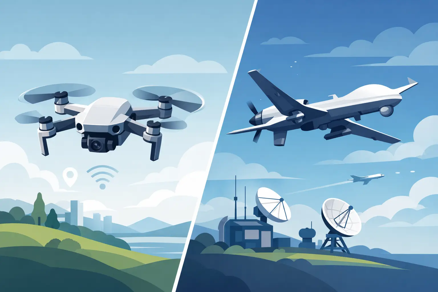 Quelle différence entre drone et UAV ?