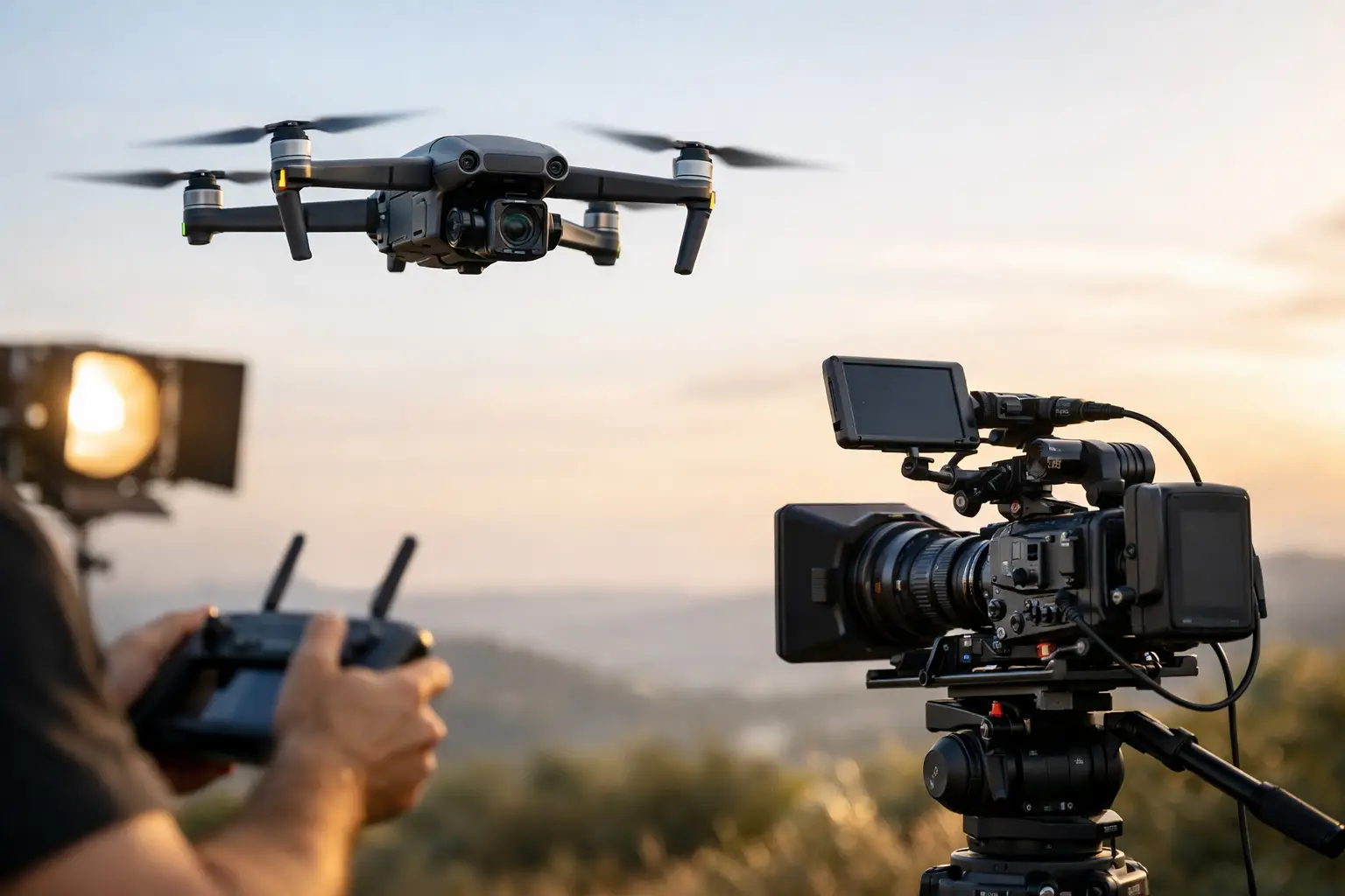 Technologie drone UAV en production vidéo