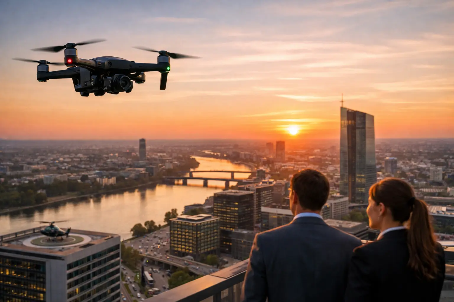 8 meilleurs angles drone pour film corporate