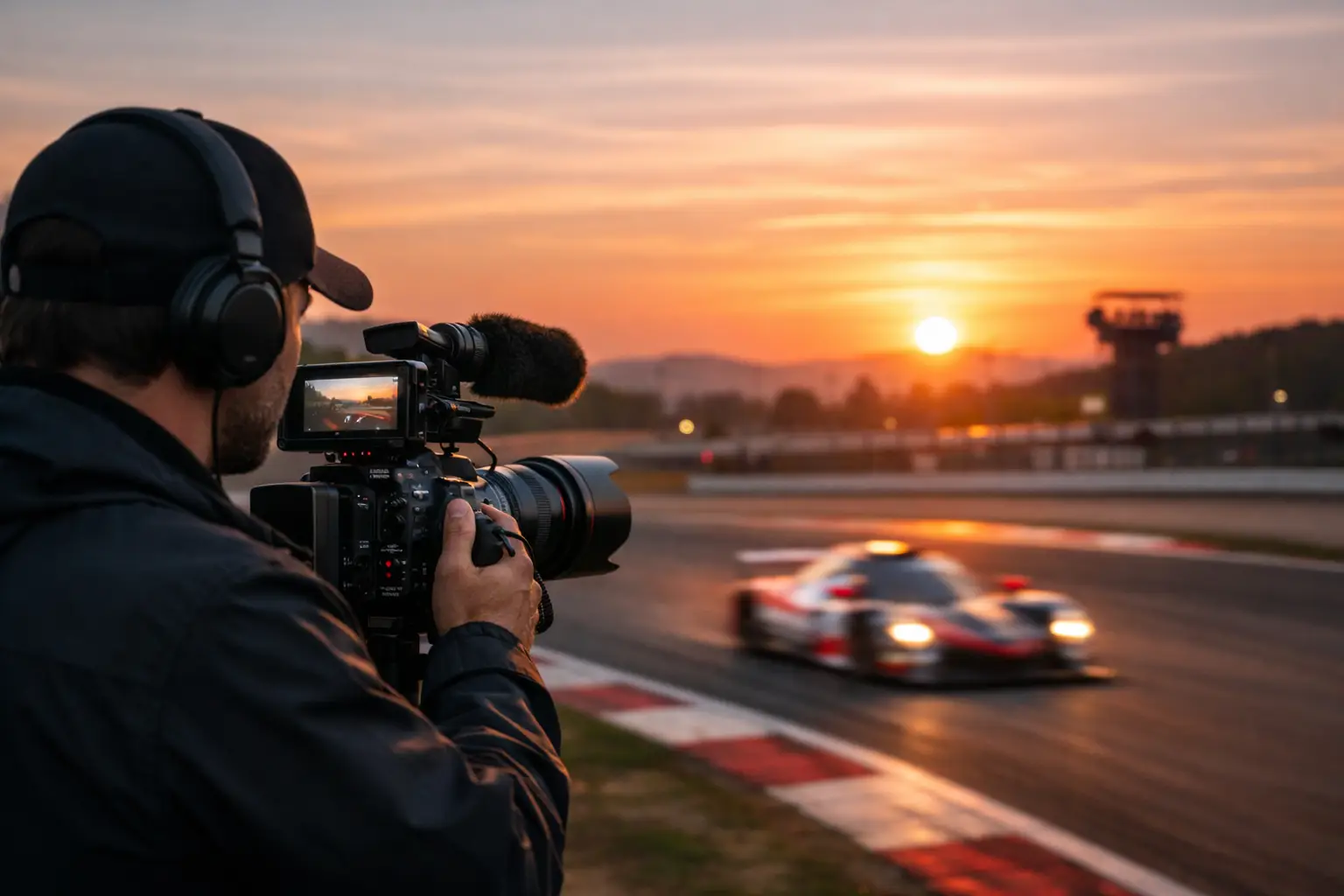 Comment filmer une course automobile