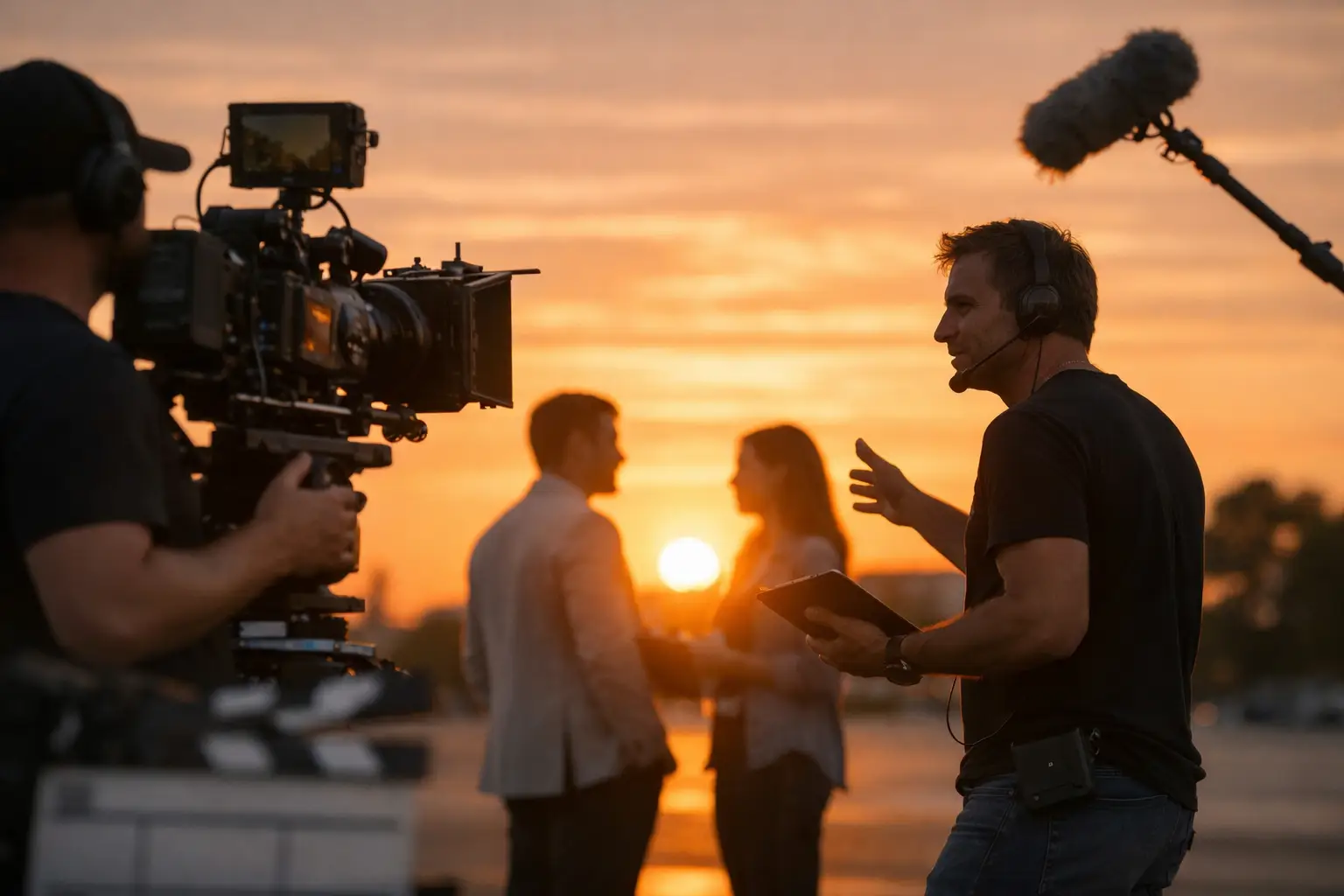 Plans dynamiques tournage publicité efficaces