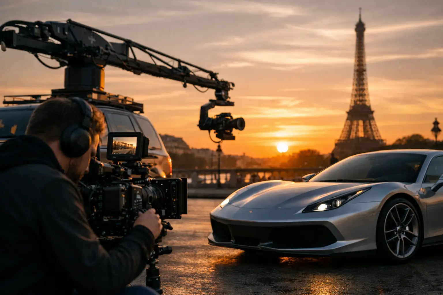 Prestataire tournage automobile Paris