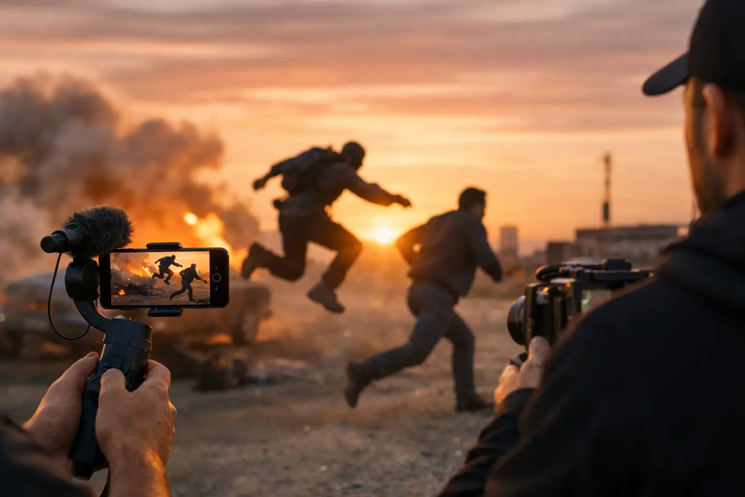 Filmer une scène d’action mobile avec précision
