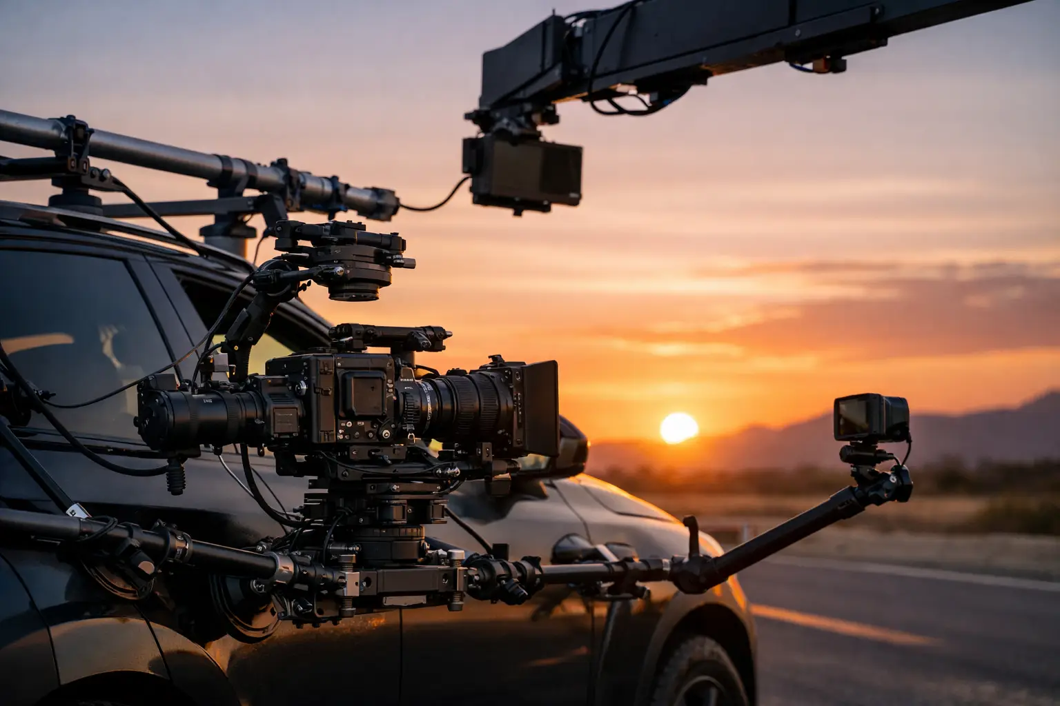 Les meilleurs setups camera car pour le cinéma