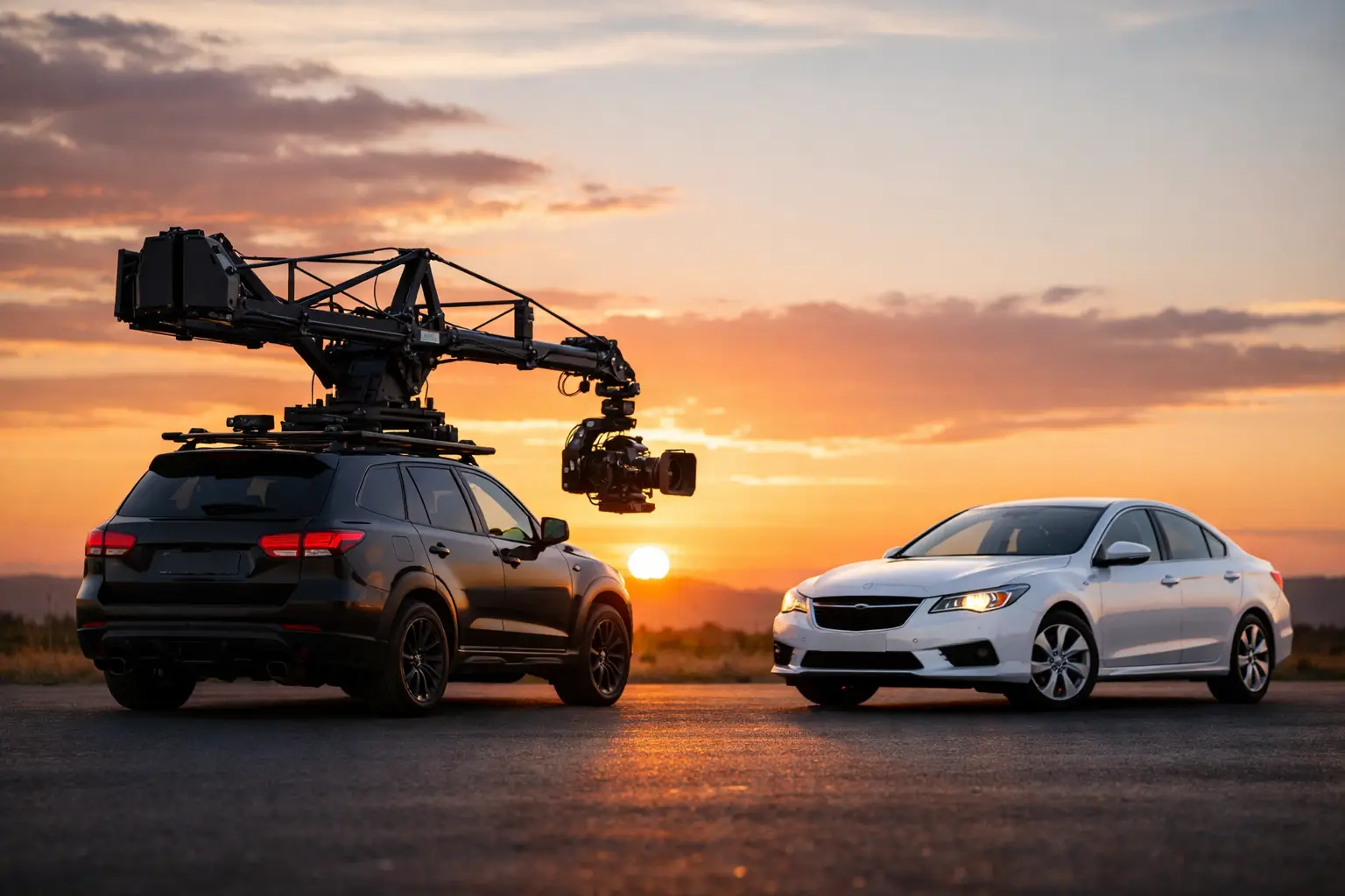 Camera car versus véhicule léger : quel choix ?