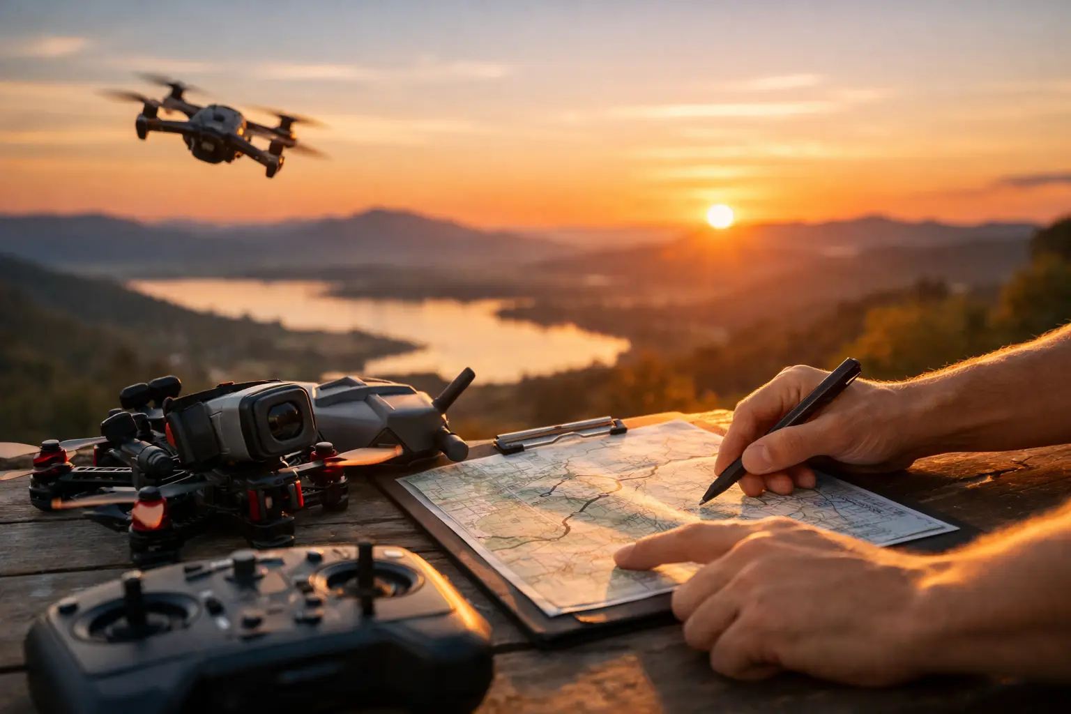 Comment planifier une trajectoire de drone FPV