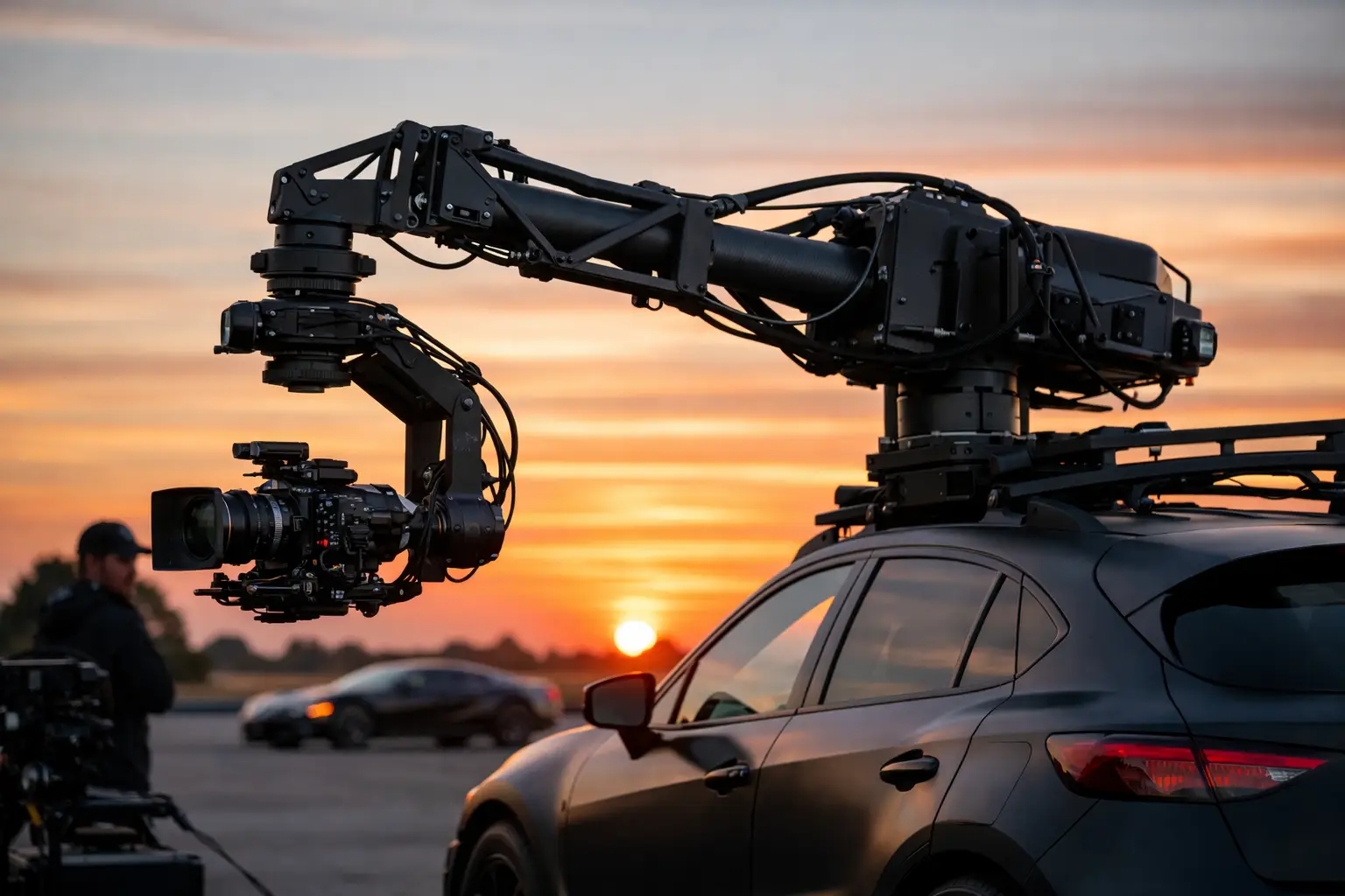 Pourquoi choisir un Motocrane Radical au tournage ?