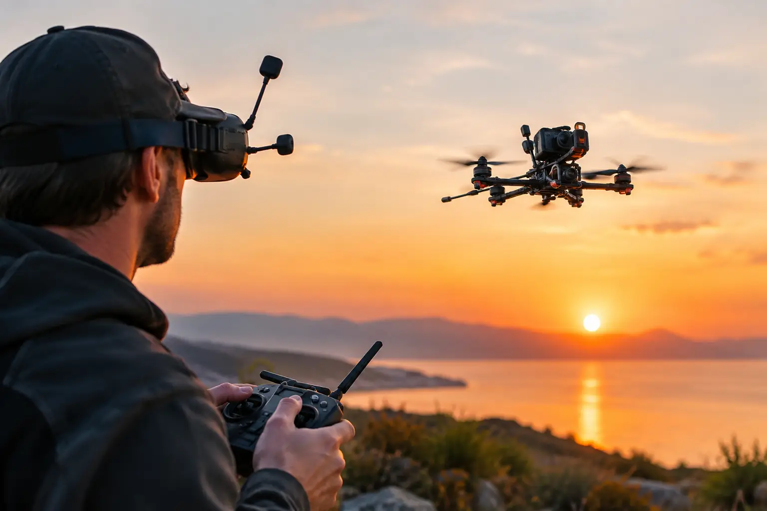 Le drone FPV professionnel pour le tournage