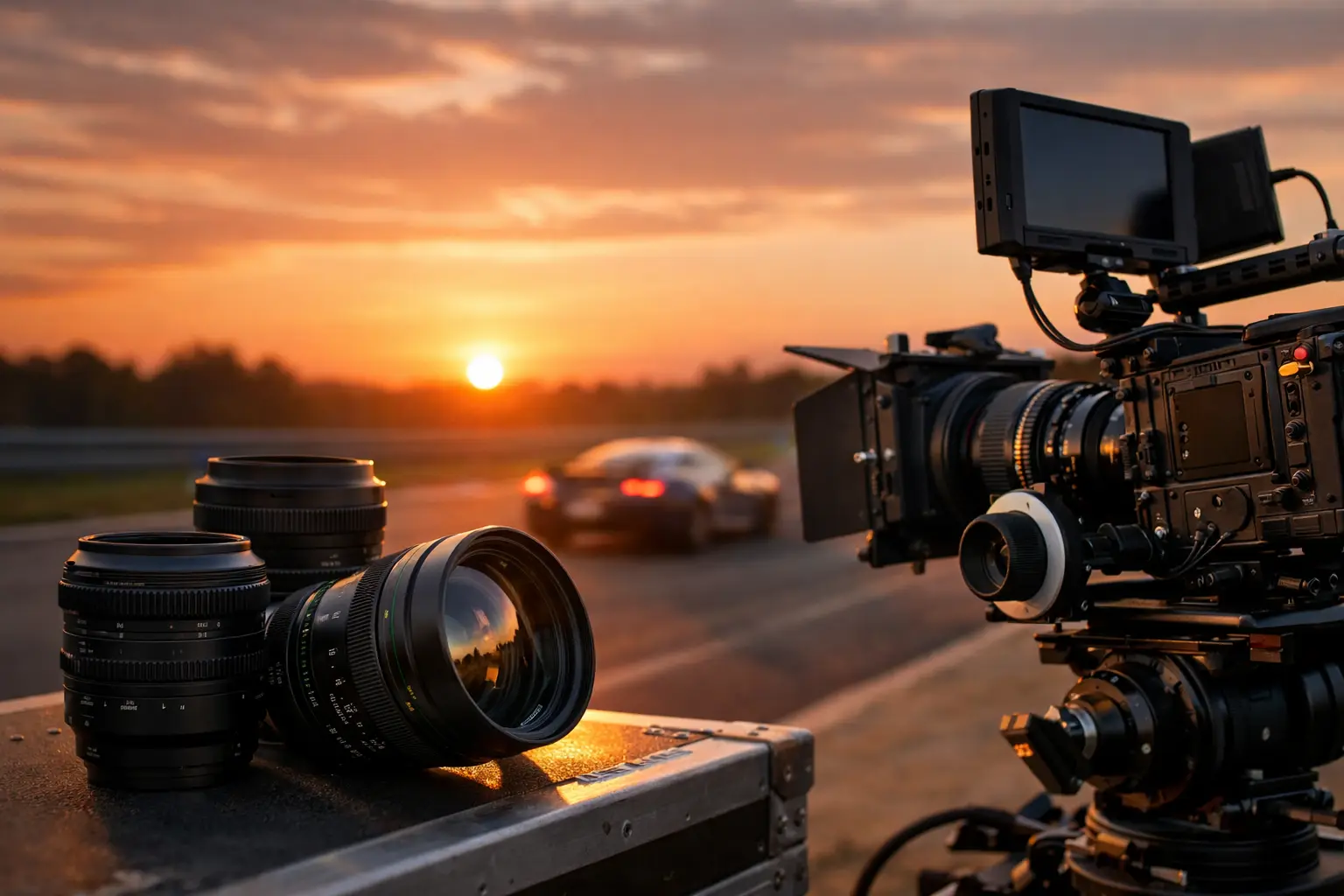Meilleurs objectifs pour suivi automobile cinéma