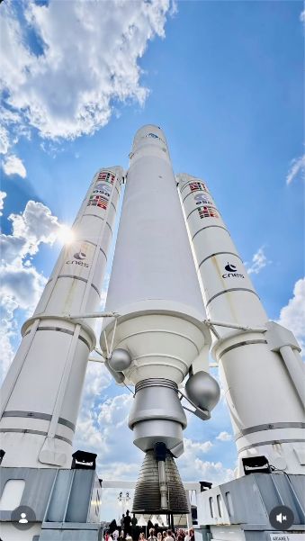 Rockets at the Musée de l’Air et de l’Espace in Le Bourget, from the Cercle Festival images