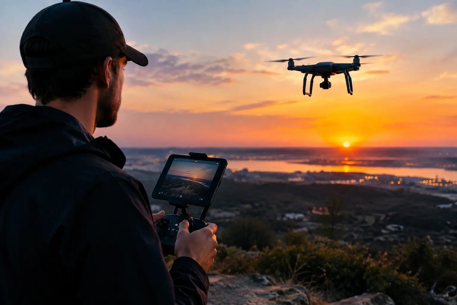 Guide tournage nocturne avec drone : méthode pro