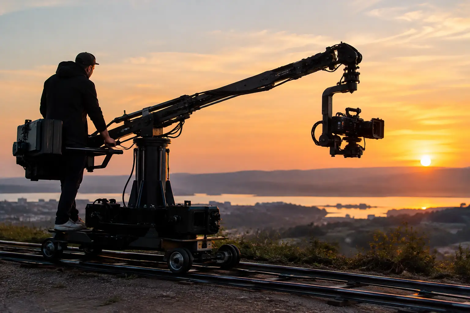 Motocrane Radical pour les tournages en mouvement