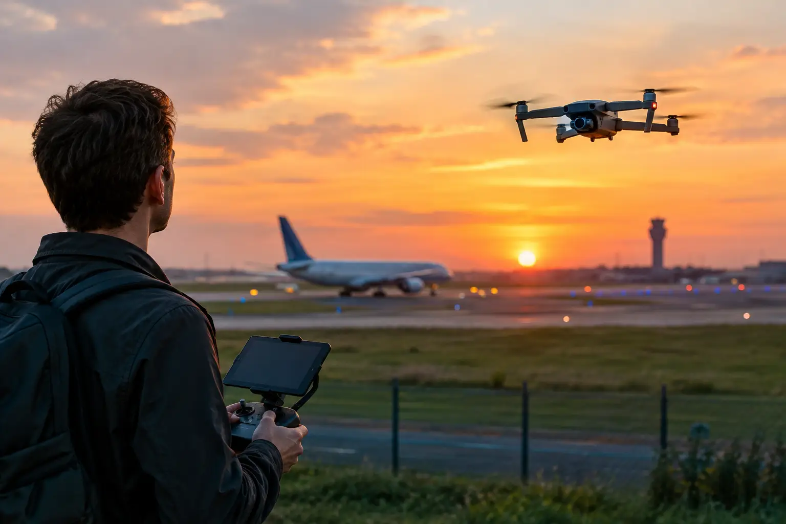 Peut-on filmer près des aéroports avec un drone ?